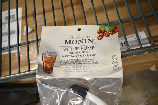 ALL ONE MOENY! Lot of Various Items Including Poly Pieces and 20 Monin Syrup Pump Tops - Image 9 of 10