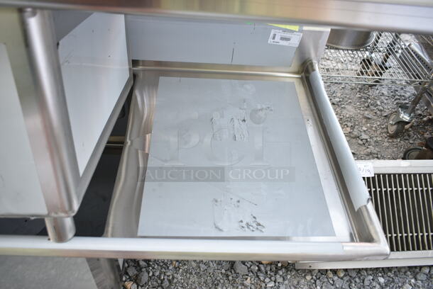 BRAND NEW SCRATCH AND DENT! Regency 600S42424224 Stainless Steel 4 Bay Sink w/ Dual Drain Board. No Legs. Bays 24x24x13.5. Drain Boards 22x26 - Image 3 of 9