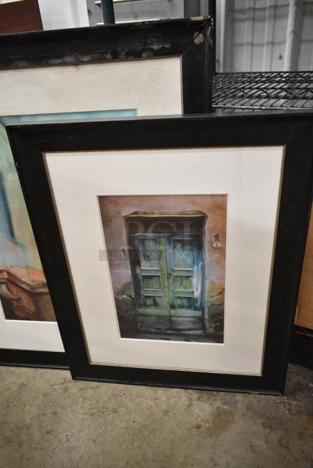 5 Framed Pictures Including Golf Course and Doors. 5 Times Your Bid! - Image 7 of 10