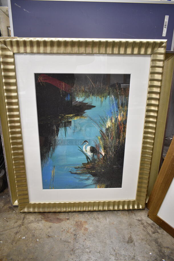 4 Framed Pictures Including Hummingbird, Flowers. 4 Times Your Bid! - Image 6 of 7