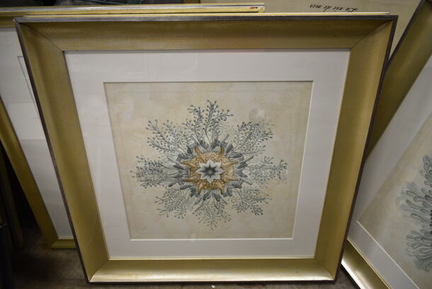 6 Framed Pictures Including Hummingbird, Shell, Designs. 6 Times Your Bid! - Image 4 of 10
