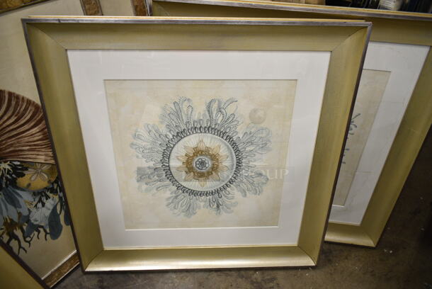 6 Framed Pictures Including Hummingbird, Shell, Designs. 6 Times Your Bid! - Image 5 of 10