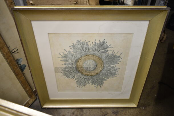 6 Framed Pictures Including Hummingbird, Shell, Designs. 6 Times Your Bid! - Image 6 of 10