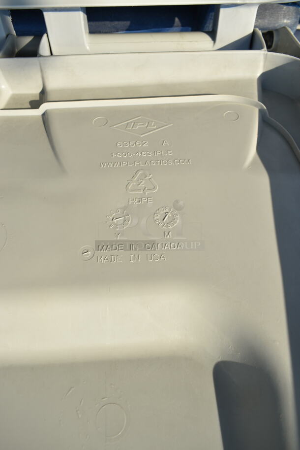 2 Poly Trash Cans. Includes 25x35x41. 2 Times Your Bid! - Image 3 of 6