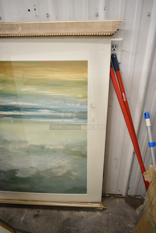 6 Framed Pictures Including Bird, Ocean. 6 Times Your Bid! - Image 3 of 12
