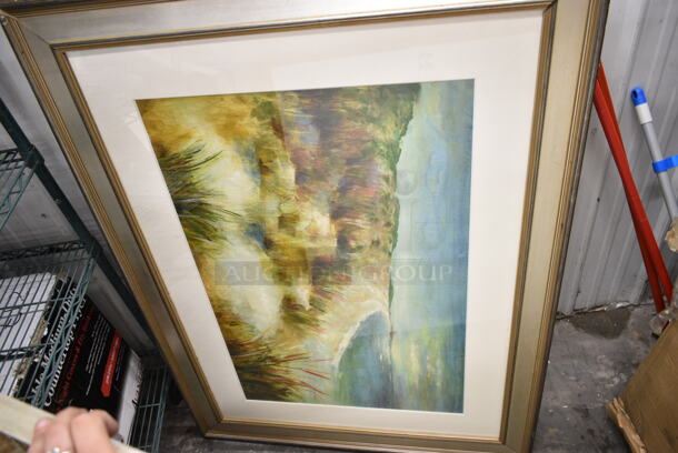 6 Framed Pictures Including Bird, Ocean. 6 Times Your Bid! - Image 5 of 12
