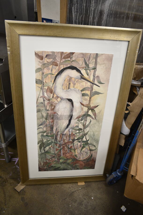 6 Framed Pictures Including Bird, Ocean. 6 Times Your Bid! - Image 12 of 12