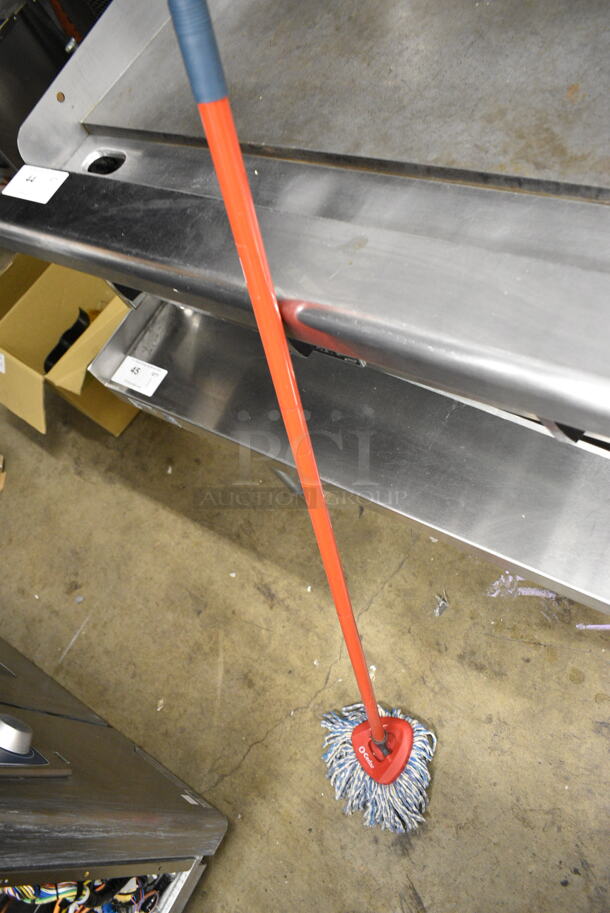 4 Items Including 2 Mops, Broom and Dust Pan. 4 Times Your Bid!  - Image 2 of 10