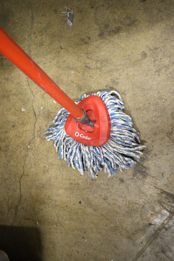 4 Items Including 2 Mops, Broom and Dust Pan. 4 Times Your Bid!  - Image 3 of 10