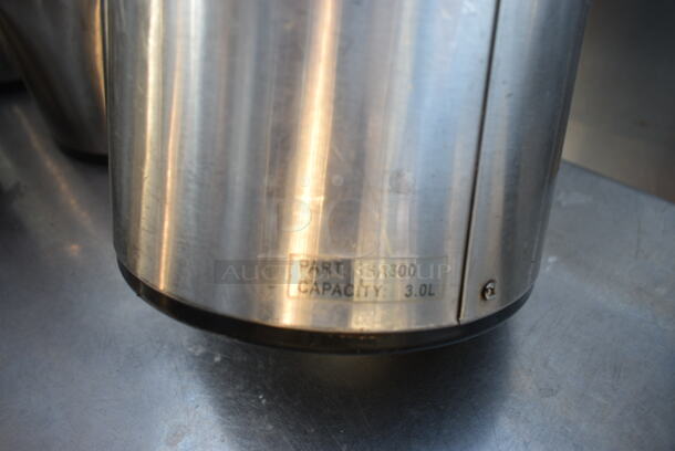ALL ONE MONEY! Lot of 7 Various Air Pots. 3 Missing Lids.  - Image 7 of 8