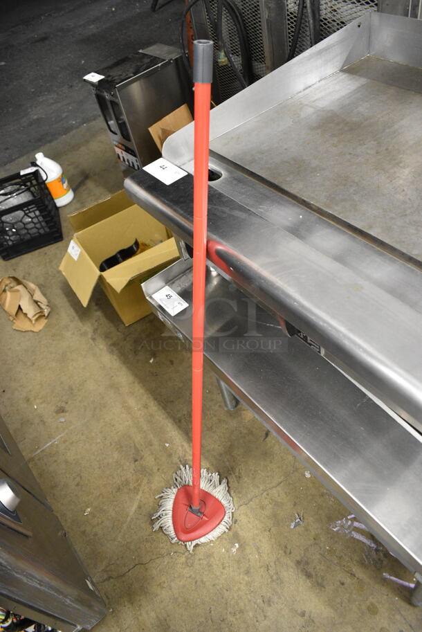 4 Items Including 2 Mops, Broom and Dust Pan. 4 Times Your Bid!  - Image 5 of 10