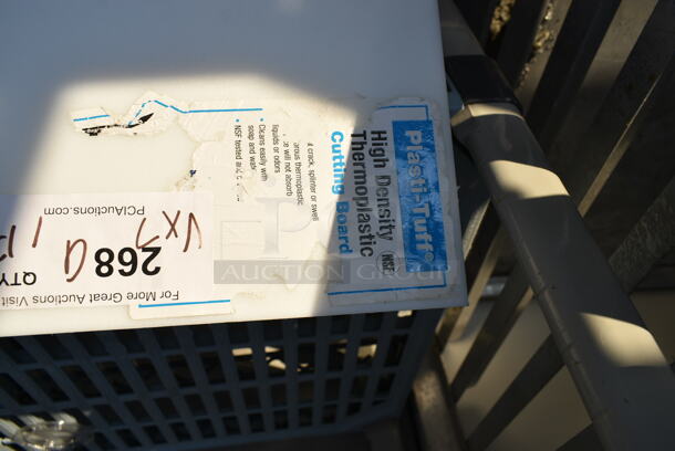 ALL ONE MONEY! Lot of 7 High Density Thermoplastic Cutting Boards.  - Image 2 of 2