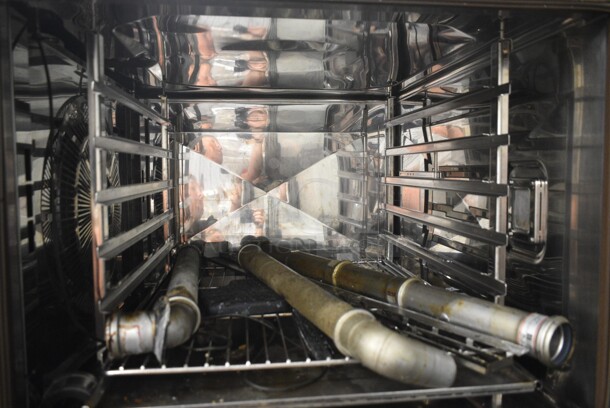 2 2018/2019 Rational Stainless Steel Commercial Combitherm Self Cooking Center Convection Ovens on Commercial Casters. Top Model: SCC WE 62. Bottom Model: SCC WE 102. 480 Volts, 3 Phase. 2 Times Your Bid! - Image 4 of 11