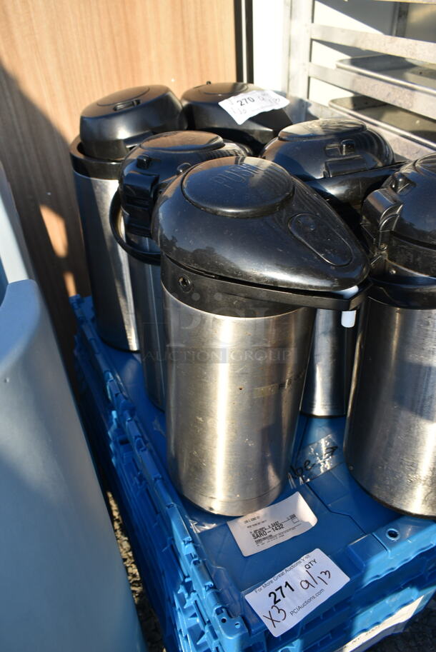 6 Metal Air Pots. 6 Times Your Bid! - Image 3 of 4