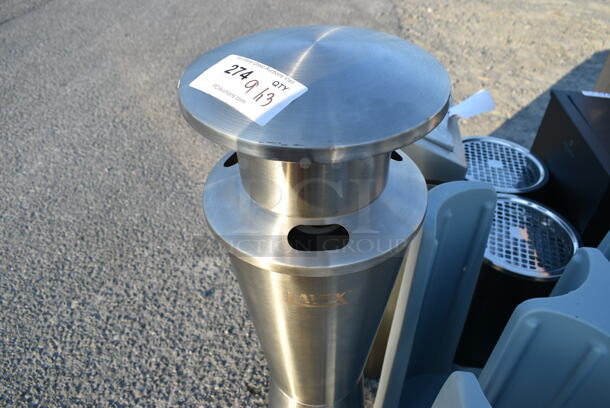 BRAND NEW SCRATCH AND DENT! Lavex Stainless Steel Smokers Outpost.  - Image 3 of 3