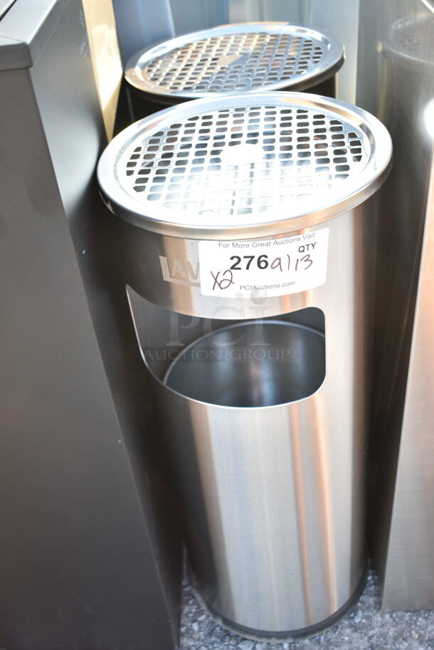 2 BRAND NEW SCRATCH AND DENT! Stainless Steel Trash Can Shell. 2 Times Your Bid! - Image 4 of 4