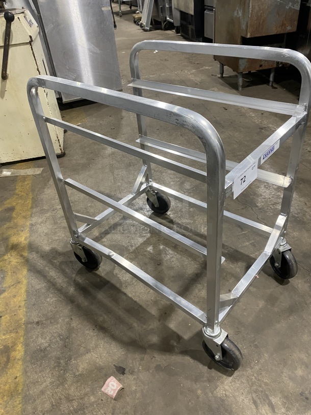 New! Scratch-N-Dent Never Used! Channel Bun Pan Rack! On Casters! - Image 1 of 5