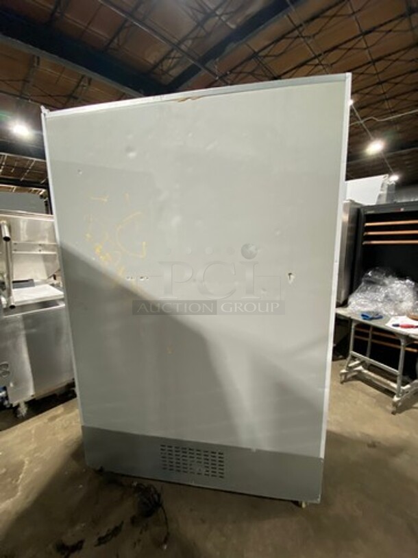 Commercial Refrigerated 2 Door Reach In Cooler Merchandiser! With View Through Doors! Poly Coated Racks! Model: CSD1200S SN: 1200WAB20160804016 120V - Image 3 of 8