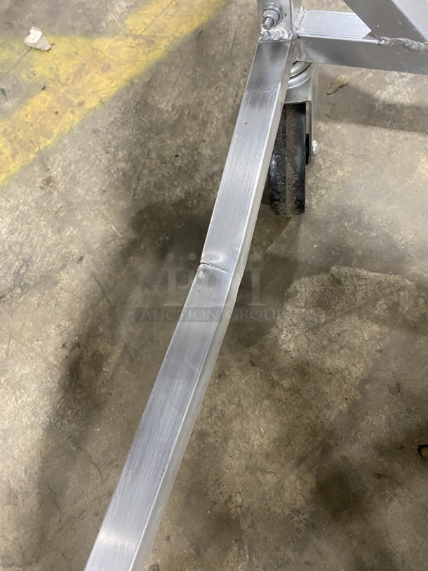 New! Scratch-N-Dent Never Used! Channel Bun Pan Rack! On Casters! - Image 4 of 5