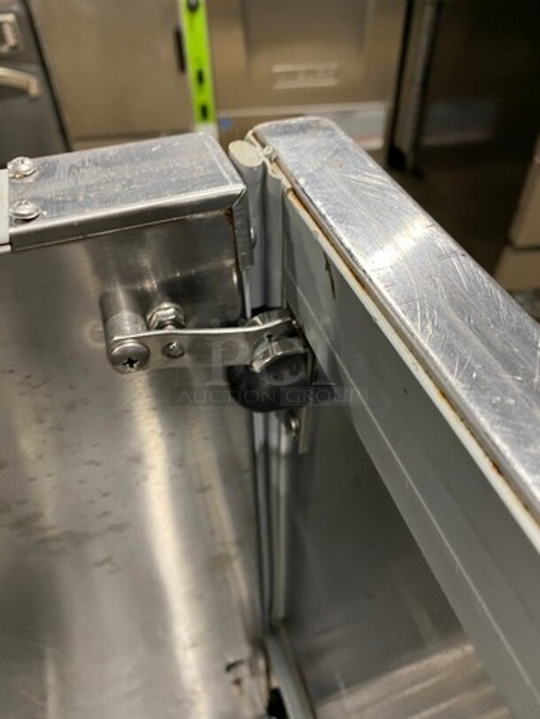 Beverage Air Single Side Access Milk Cooler! Stainless Steel! On Casters! Model: SM49N 115V 60HZ 1 Phase - Image 6 of 8