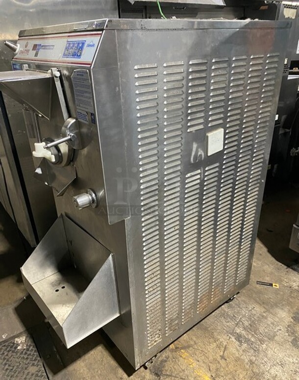 Carpigiani Stainless Steel Commercial Floor Style Batch Freezer on Commercial Casters! Working When Removed! Model LB502 SN: F2K1706 208/230V 3PH - Image 2 of 11
