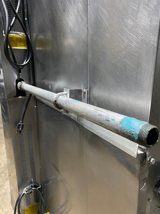 Vulcan Commercial Natural Gas Powered Double Deck Convection Oven! With View Through Doors! Metal Oven Racks! All Stainless Steel! On Casters! 2x Your Bid Makes One Unit! Model: SG1010B SN: 48043916 - Image 9 of 9