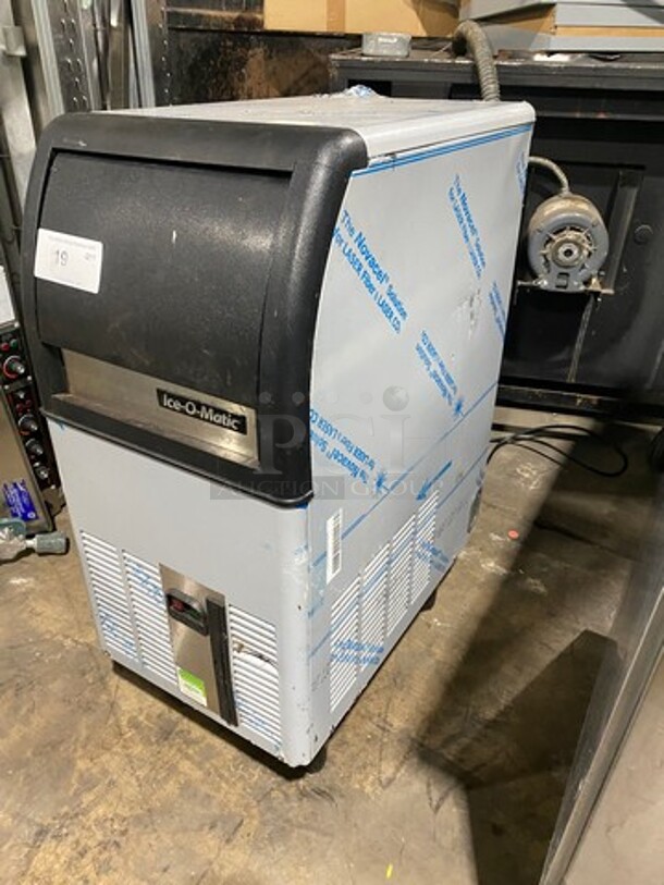 Ice-O-Matic Commercial Undercounter Slim Style Ice Maker Machine! All Stainless Steel! On Legs! Model: ICEU070 SN: Y7175462 115V - Image 2 of 11