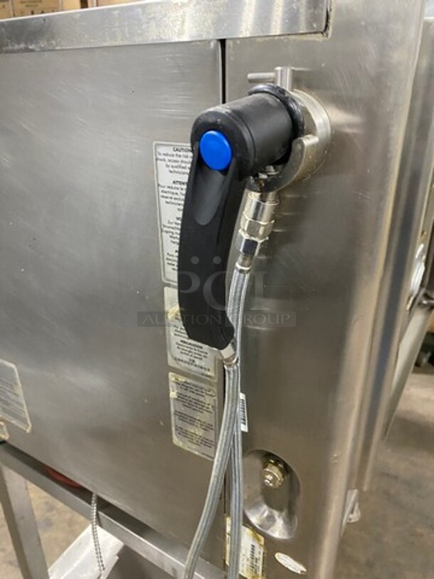 Alto Shaam Commercial Combitherm Convection Oven! All Stainless Steel! On Legs! Model: 7.14ESI SN: 1200418000 208/240V 60HZ 3 Phase - Image 7 of 11