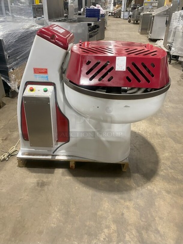 Nice! Sottoriva ARCA SERIES PO 80 Floor Style Fork Mixer! Model PO80 Serial 22217! 220V! Fork Mixer With Motorised Bowl Suitable For Hard And Semi-Hard Dough! - Image 1 of 9