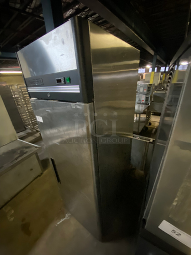 Maxx Cold Commercial Single Door Freezer! With Poly Coated Racks! All Stainless Steel! Floor Style! Model: MXCF23FD SN: 6037430 115V 60HZ 1 Phase - Image 2 of 10