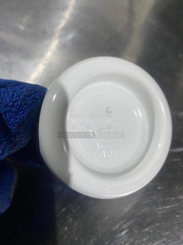 ALL ONE MONEY! Box Full Of White Ceramic Dipping Saucers! - Image 5 of 6