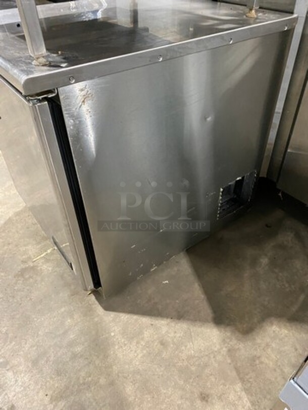 Everest Commercial Single Door Lowboy/ Worktop Cooler! All Stainless Steel! Model: ETBR1 SN: BTBR112100008 115V 60HZ 1 Phase - Image 3 of 8