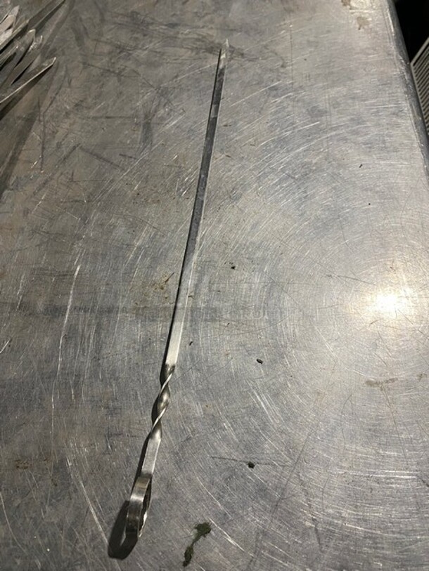 ALL ONE MONEY! Stainless Steel Skewers! - Image 2 of 4