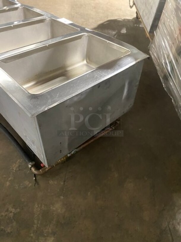 Duke Commercial Electric Powered 4 Well Steam Table! All Stainless Steel! Model: ADI4EM SN: 11092789 208V 60HZ 3 Phase - Image 2 of 7