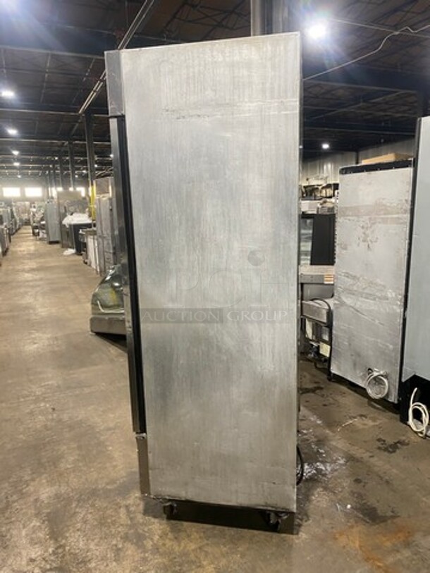 COOL! True Commercial 2 Door Reach In Freezer! With Poly Coated Racks! All Stainless Steel! On Casters! Model: T35F SN: 5079245 115V 60HZ 1 Phase - Image 2 of 9