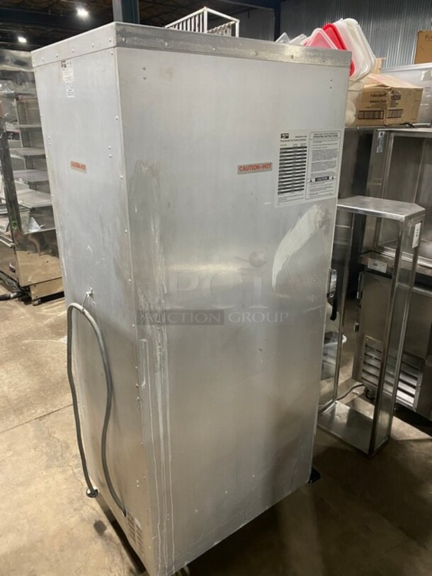 WOW! Metro Commercial Heated Holding Cabinet/ Food Warmer! All Stainless Steel! On Casters! Working When Removed! Model: C175C1N 120V - Image 4 of 10