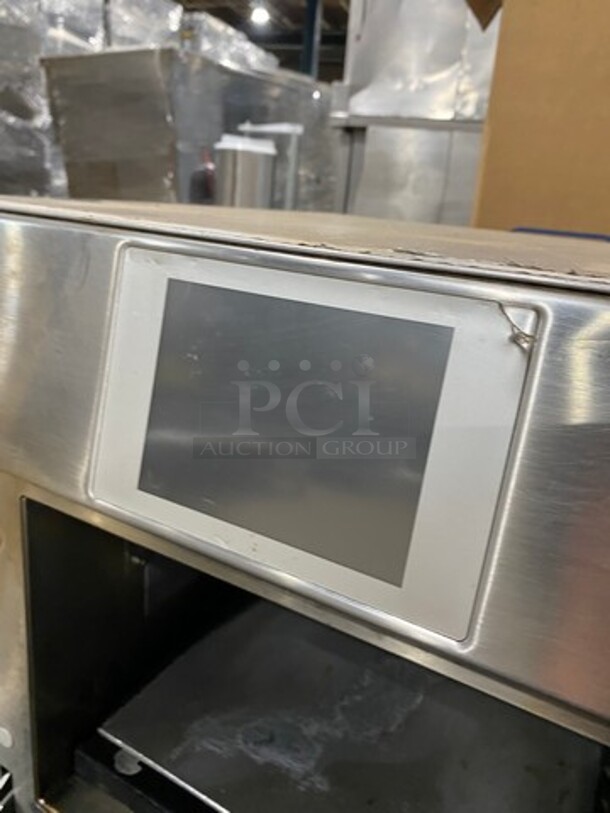 Merrychef Commercial Countertop Rapid Cook Oven! With Digital Touch Controls! With Oven Paddle! All Stainless Steel! Model: EIKONE4 SN: 1303213090094 208/240V - Image 7 of 8