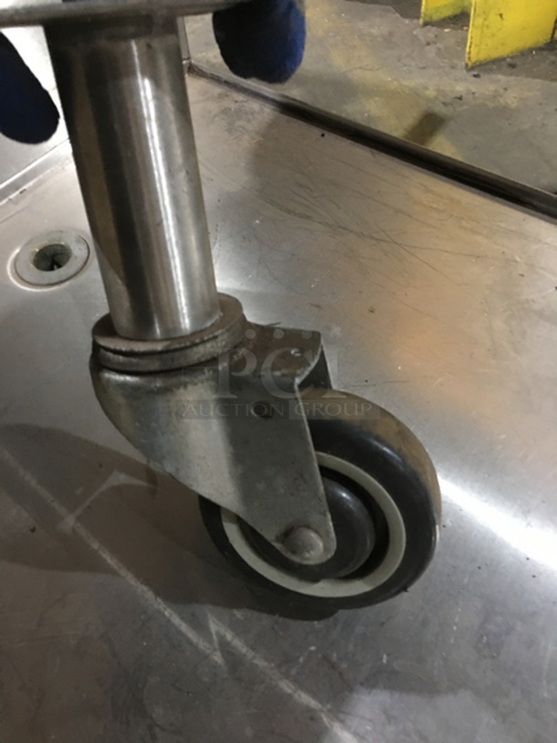 NICE! Krowne Stainless Steel Dry Rack! With Casters! Model: KR18-18FD SN: 07030006010 - Image 8 of 8