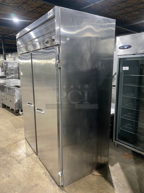 Beverage Air Commercial 2 Door Roll In Rack Refrigerator! All Stainless Steel! Model: PRI21ASXDX 115V 60HZ 1 Phase - Image 3 of 10