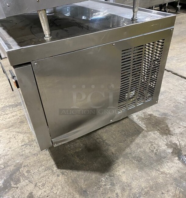 SWEET! Avantco Stainless Steel Commercial 2 Drawer Chef Base! On Commercial Casters! 115 Volts - Image 2 of 8