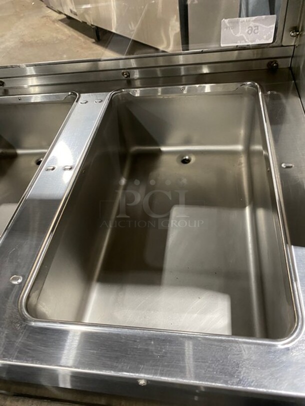 Eagle Commercial Electric Powered 5 Well Steam Table! With Storage Space Underneath! All Stainless Steel! On Casters! MODEL YSPHT5 SN:2008990224 208V 1PH - Image 6 of 10