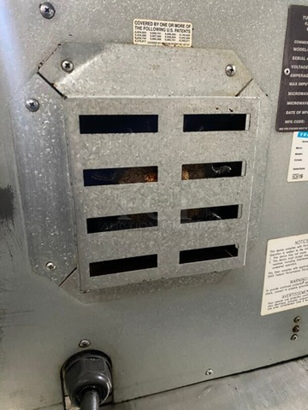 Turbo Chef Commercial Countertop Rapid Cook Oven/ Microwave Oven! All Stainless Steel! On Equipment Stand! 2x Your Bid Makes One Unit! One Is Tornado Series Model: NGC 208/230/240V - Image 9 of 12