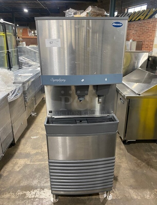 Follet floor Model Nugget Ice & Water Dispenser! 25LB Storage! MODEL 110FB425A 115V 1PH  - Image 1 of 9