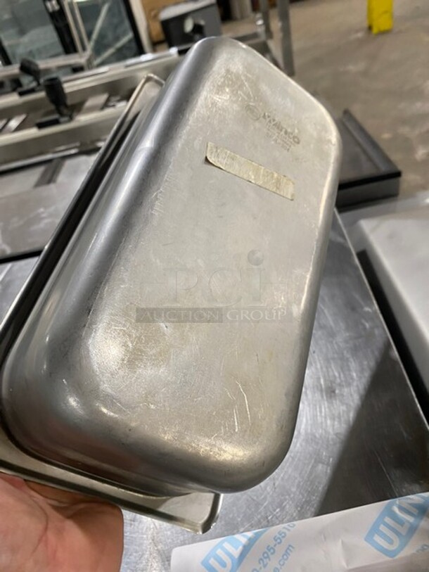 Winco Commercial 1/3 Drop In Pan! All Stainless Steel! Model SPJL304! 4 X Your Bid! - Image 4 of 5