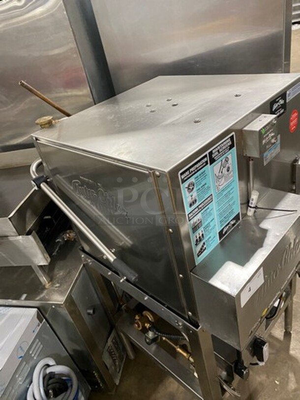 Auto Chlor Commercial Heavy-Duty Pass-Through Dish Washer! All Stainless Steel! On Legs! Model: A4 SN: 18752 115V 60HZ 1 Phase - Image 2 of 10