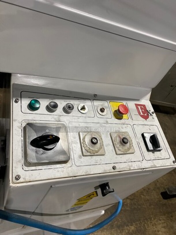 GREAT! Excalibur Commercial Floor Style Spiral Mixer! With Bowl Guard And Mixing Bowl! With Spiral Hook Attachment! Model: 200A SN: 970268 208V 3 Phase - Image 7 of 10