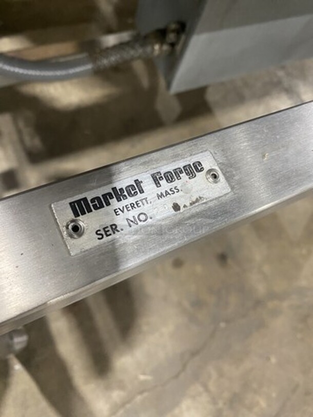 Market Forge All Stainless Steel Electric Powered Tilted Braising Pan/Skillet! Serial 209041! 208V! On Legs!  - Image 9 of 10