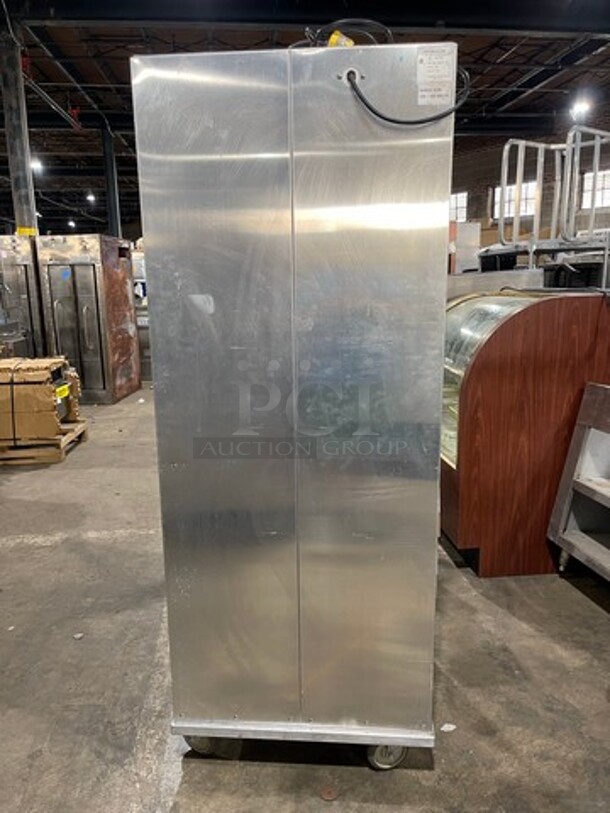 Cres Cor Commercial Insulated Warming/Proofing Cabinet! With 2 Half Doors! Holds Full Size Trays! All Stainless Steel! On Casters! WORKING WHEN REMOVED! Model: H137UA12D SN: GBBJ2646921368 120V 60HZ 1 Phase - Image 9 of 9