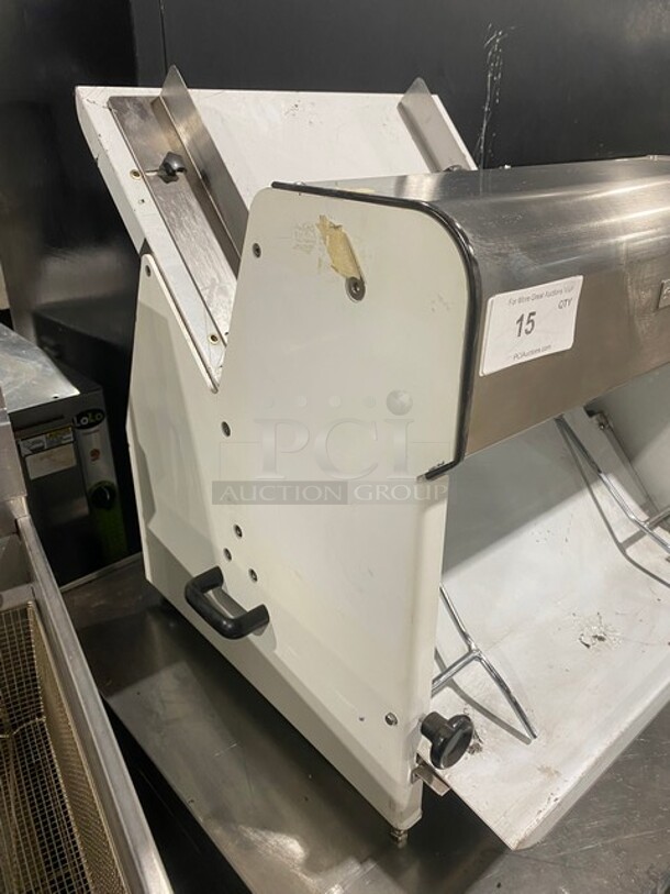 Twothousand Countertop Commercial Bread Slicer! All Stainless Steel! MODEL TTD7B 110V - Image 2 of 10