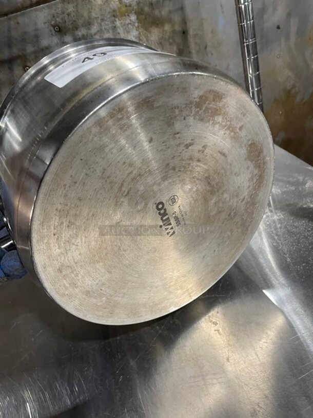 ALL ONE MONEY! Winco Commercial Stainless Steel Saucepans! With Lids! - Image 4 of 7